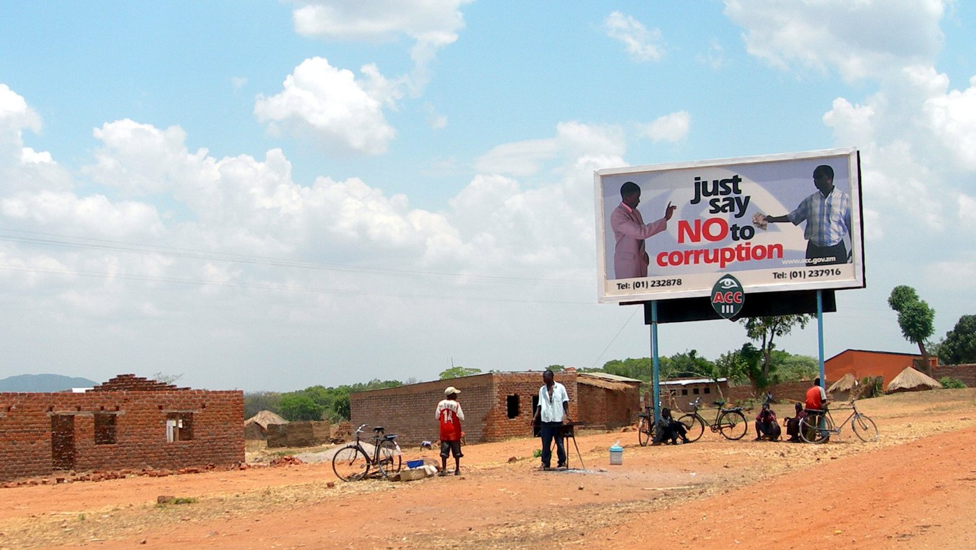 Anti-corruption campaign ad