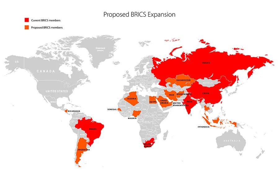 Algeria is one of the candidates to join BRICS