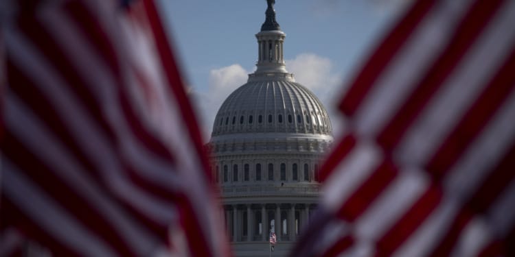 US Capitol ahead of the 2022 midterms