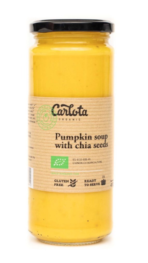 sustainable Christmas gifts under 10 Euro Carlota organics soup