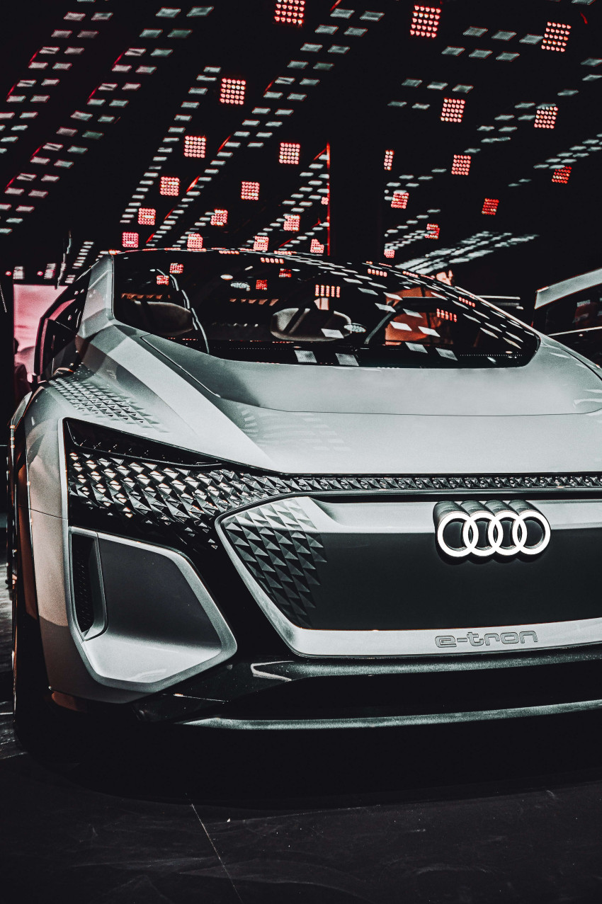Audi E-tron electric car