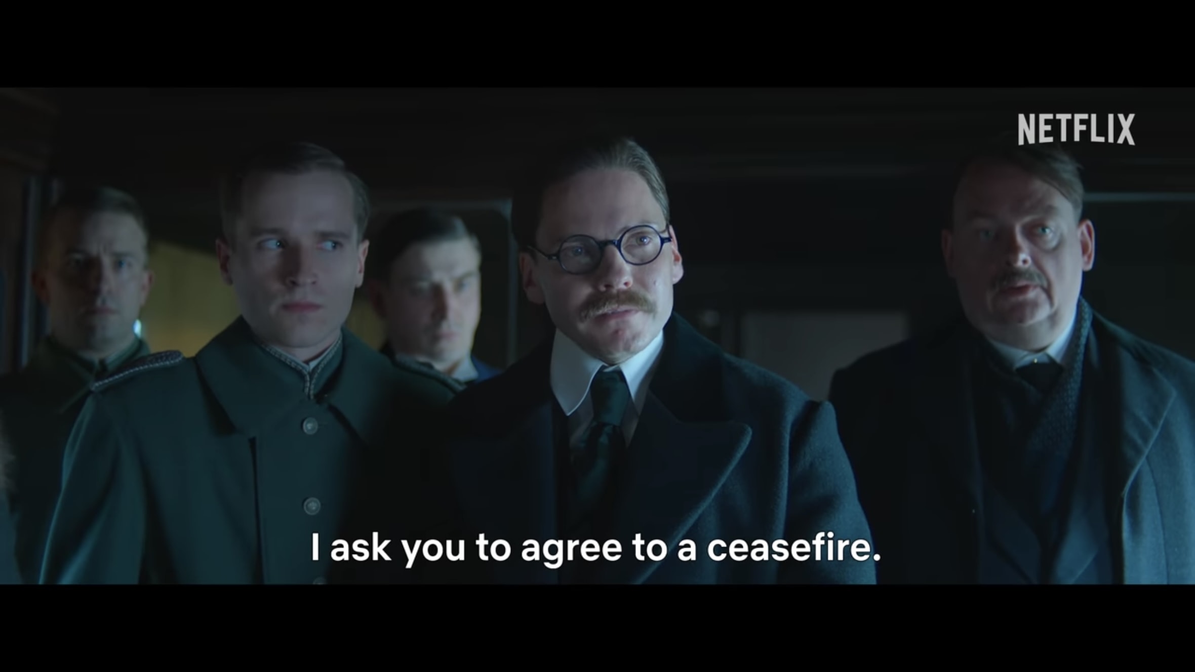 Scene from the 2022 film, "‘All Quiet on the Western Front"