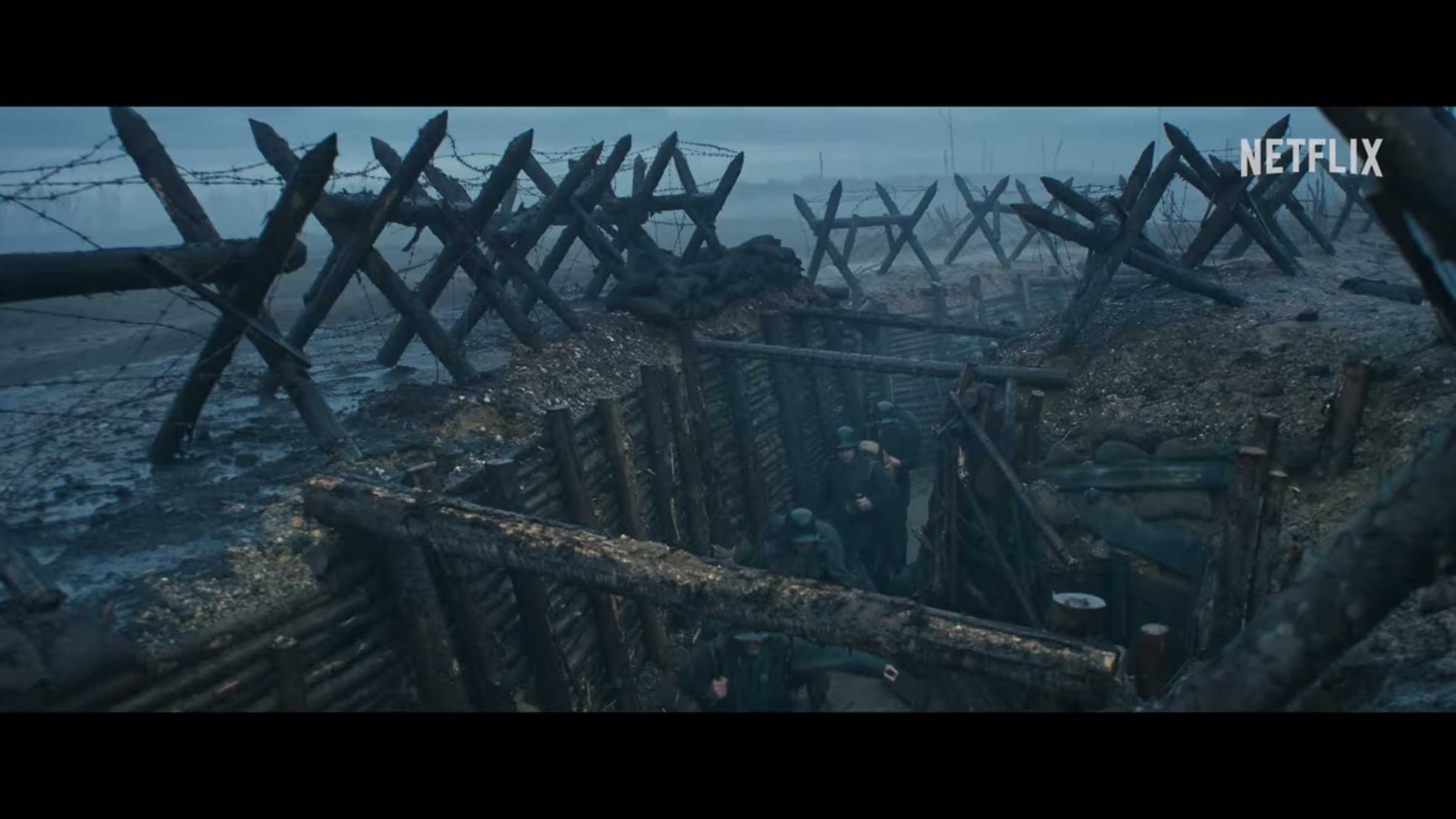 Scene from the 2022 film, "‘All Quiet on the Western Front"