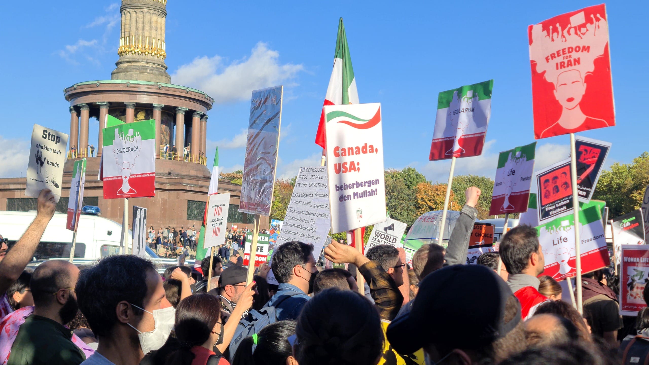 Iran protest in Berlin