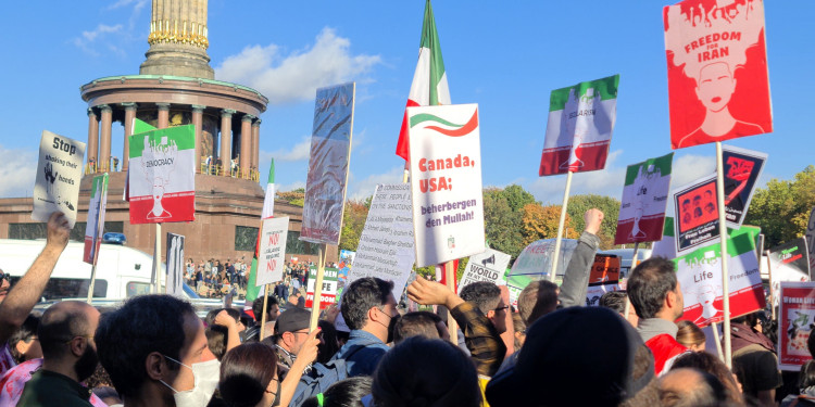 Iran protest in Berlin