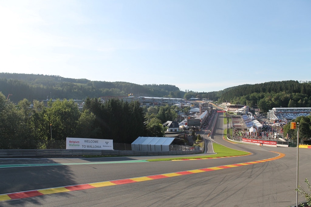 Eau Rouge, Sustainability, F1, SPA