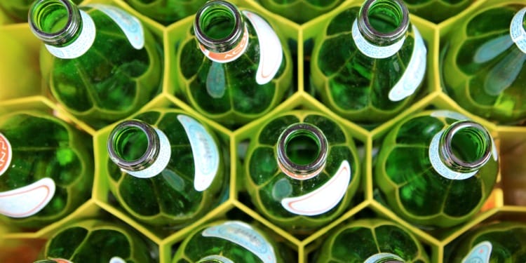 Bottles that would be eligible for the Deposit Return Scheme in Scotland