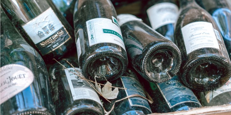 Old glass bottles. By Oleksandr Pidvalnyi