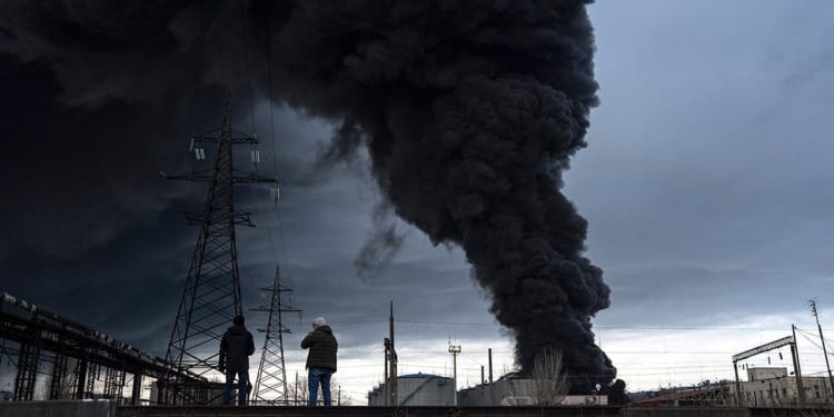 Ukraine war environment