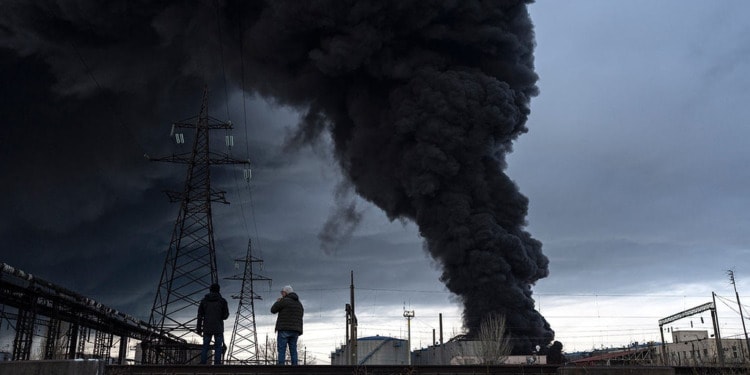 Ukraine war environment