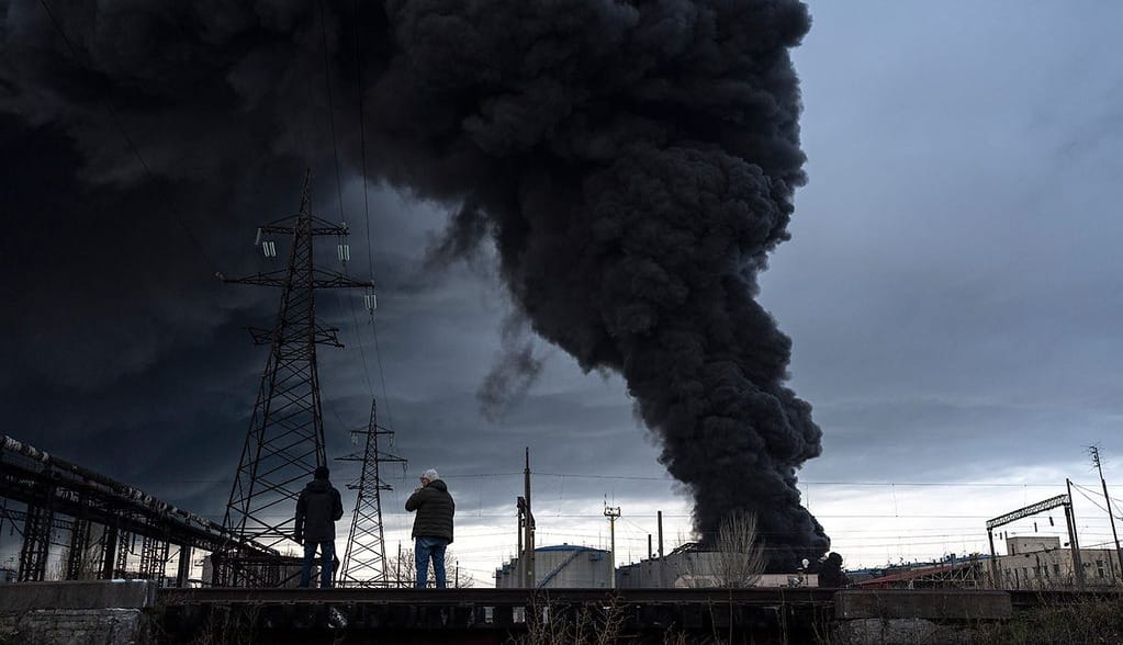 Ukraine war environment