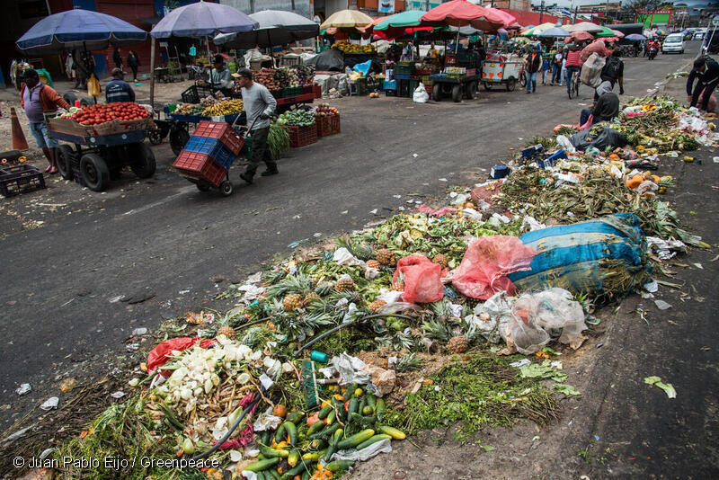 Methane emissions food waste