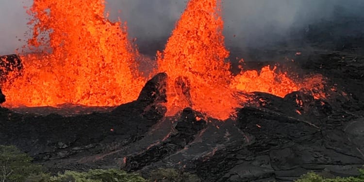 Kilauea Volcano Erupts Again
