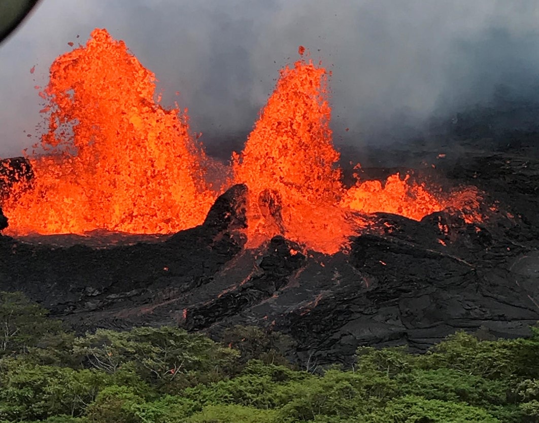 Kilauea Volcano Erupts Again