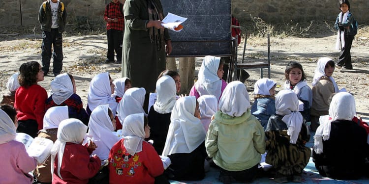 children not in school