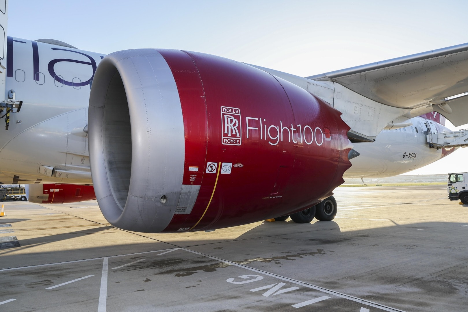 Virgin Flight 100 running on 100% Sustainable Aviation Fuel