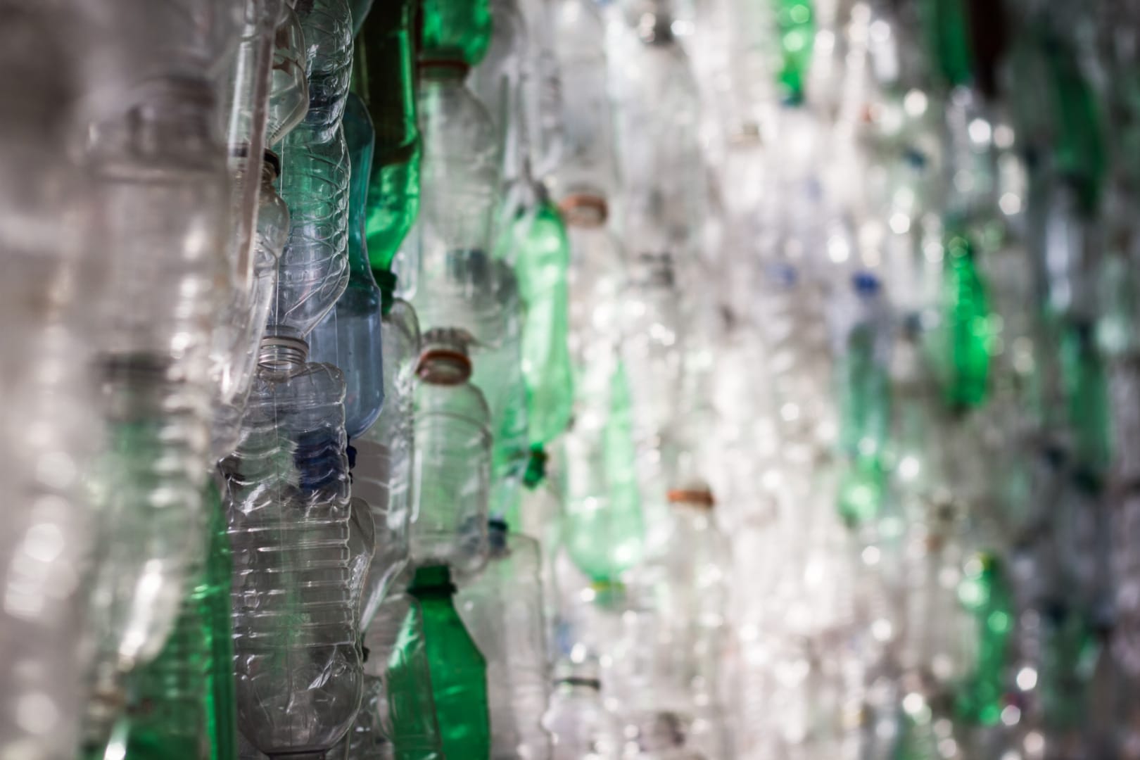 Plastic bottles recycling