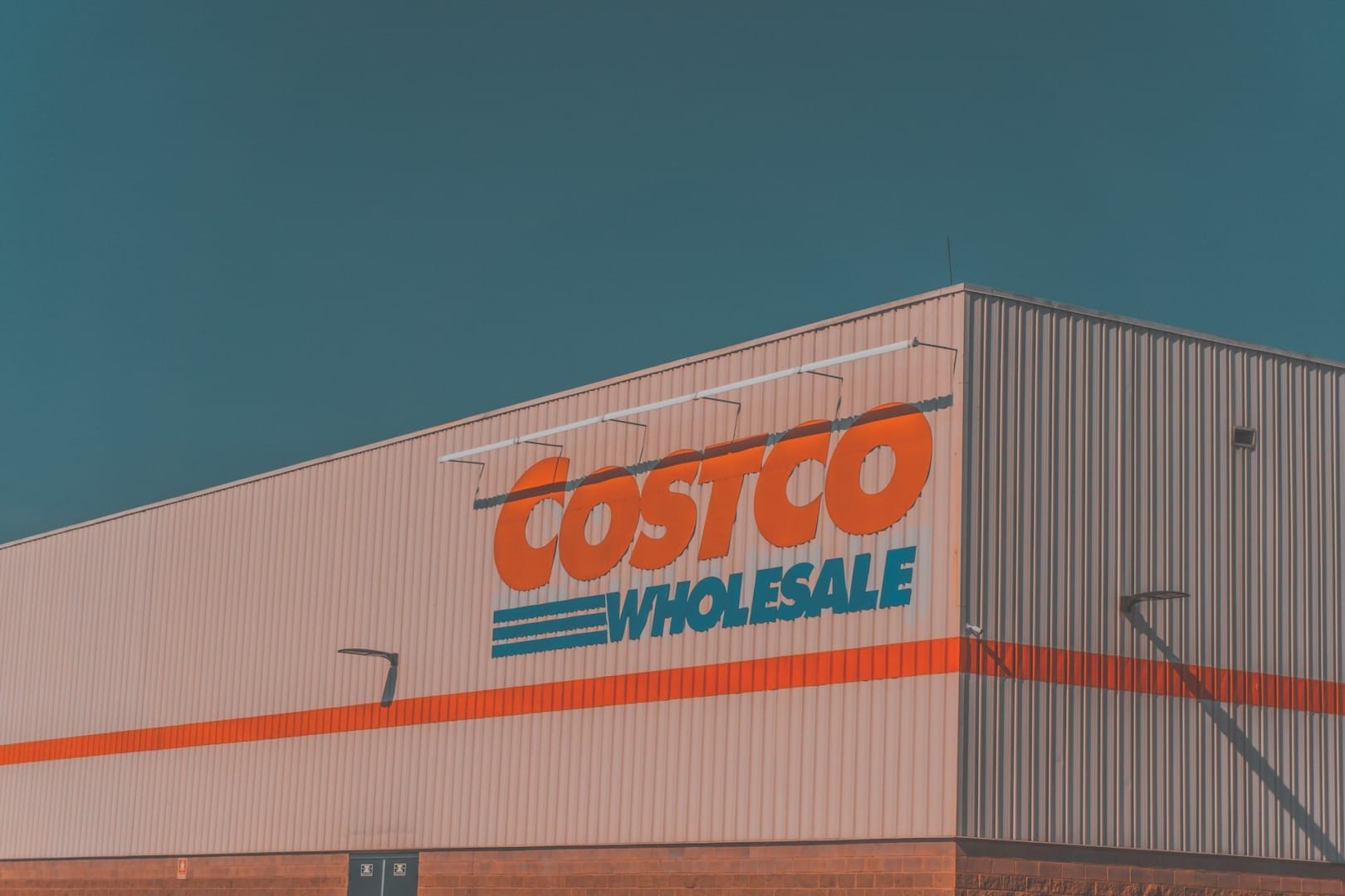 A Costco store viewed from a side.
