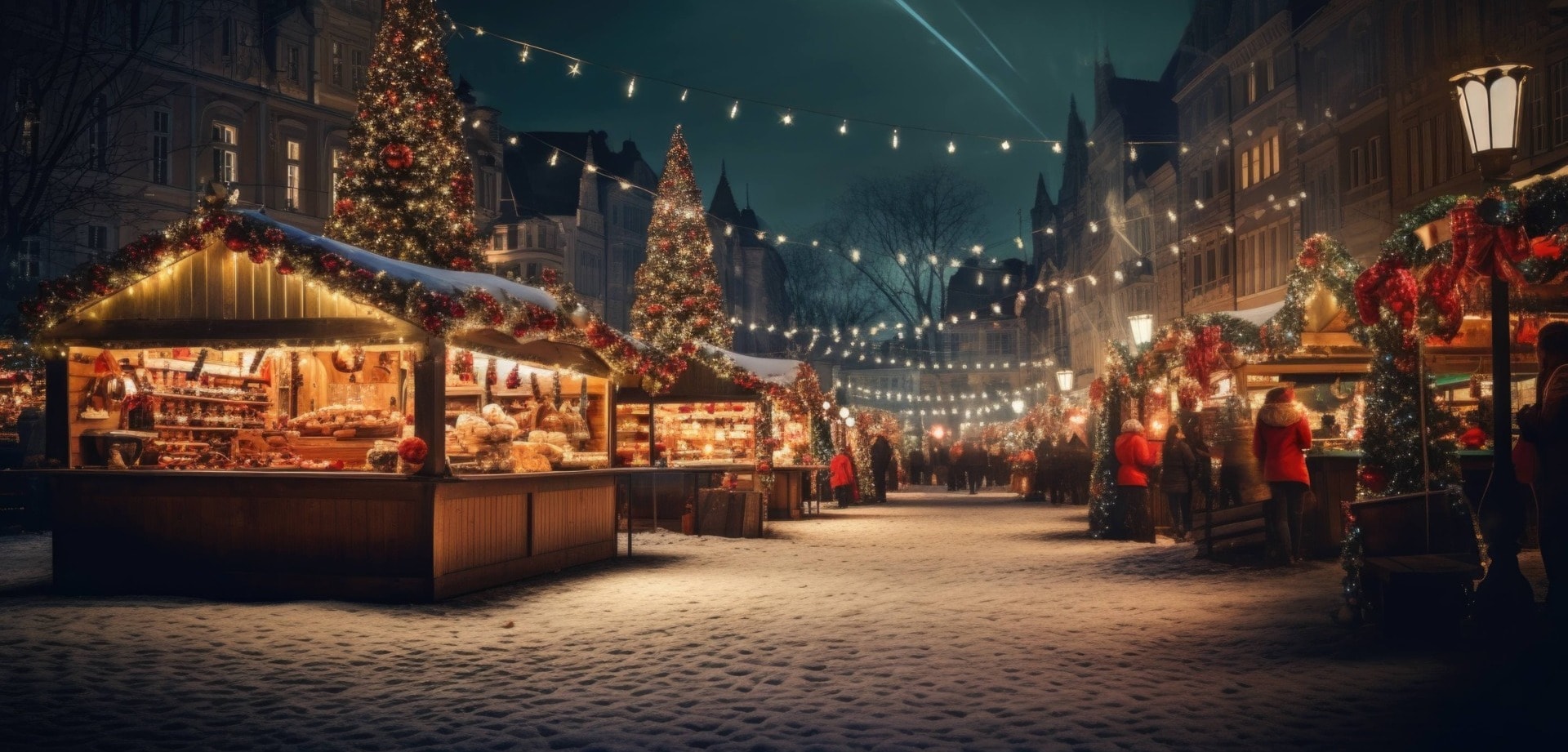 Christmas towns in the US