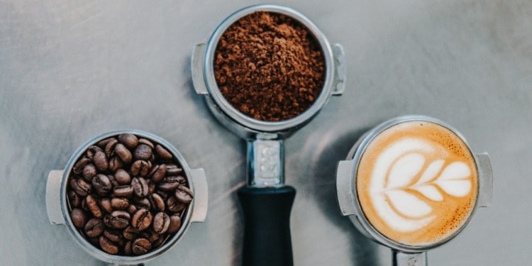 recycling coffee grounds