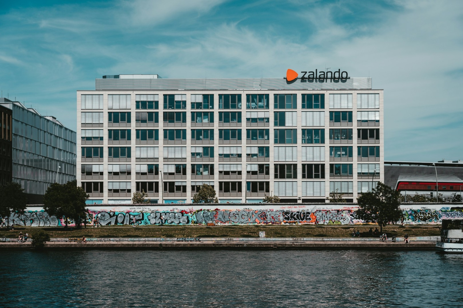 Zalando building in Berlin, Germany.