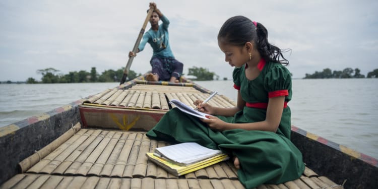 how climate change affects education
