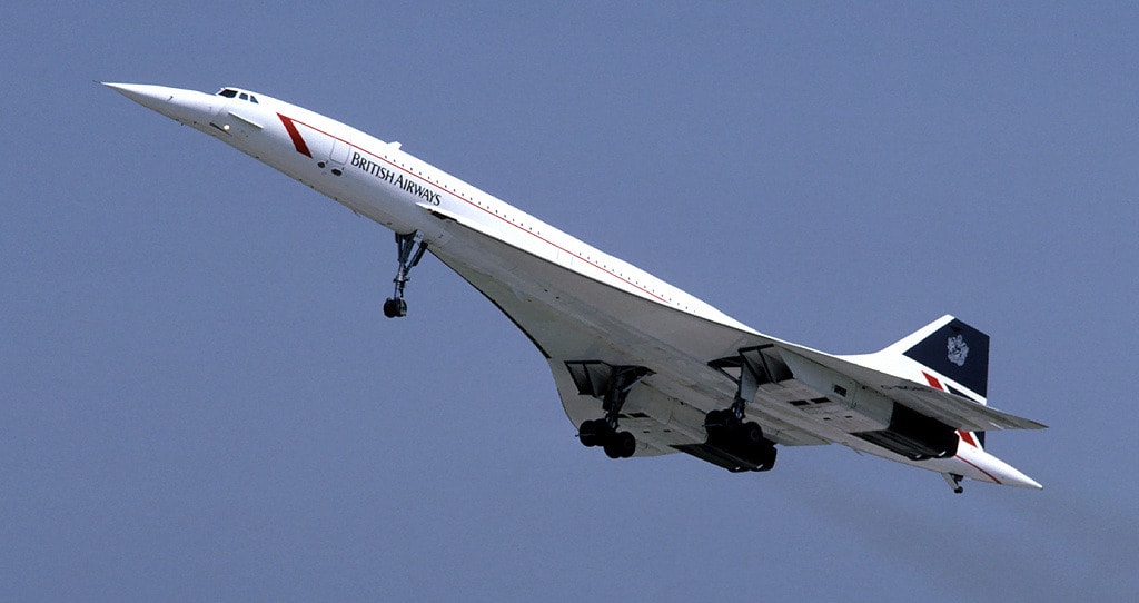 supersonic jet Concorde