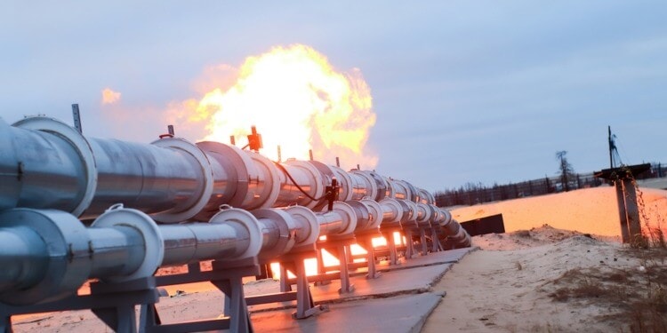 Oil pipeline rupture