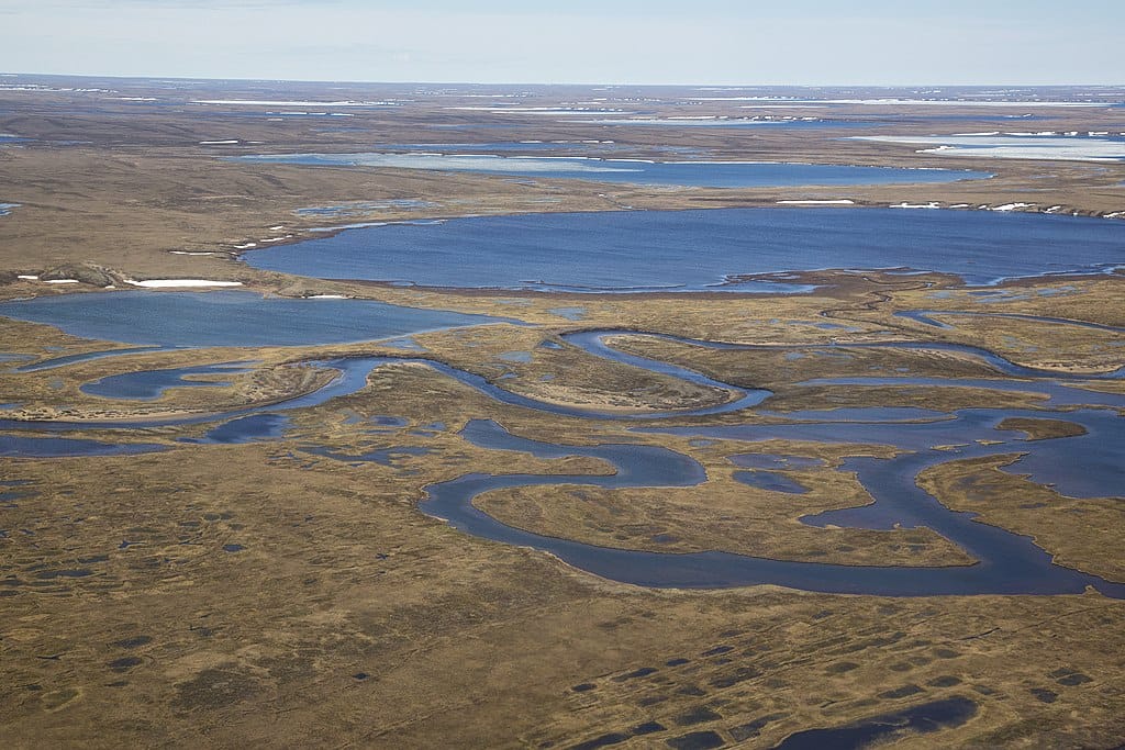 ESG news regarding oil drilling in Alaska, saltwater dissolving plastic, colombia wind energy setbacks, and britain faces carbon border tax