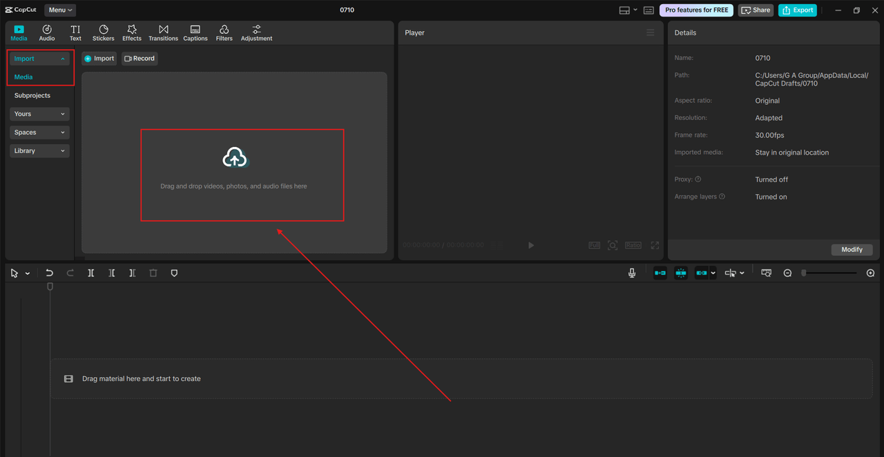 CapCut tutorial part 1