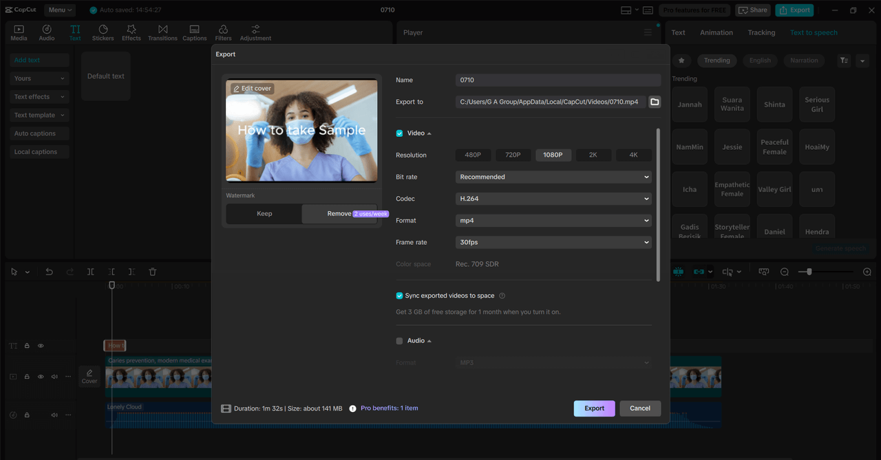 CapCut tutorial part 3