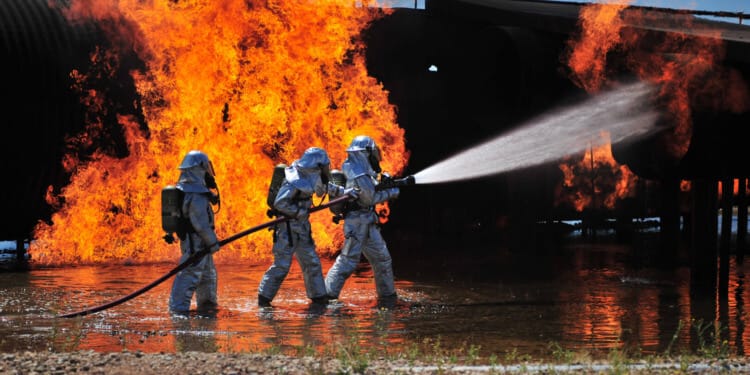 Used at military bases and civilian airports, forever chemicals in firefighting foam has contaminated drinking water across the country.
