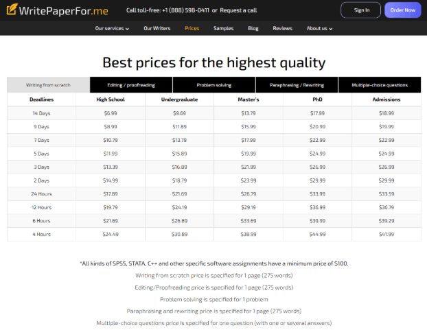 WritePaperFor.Me services for students