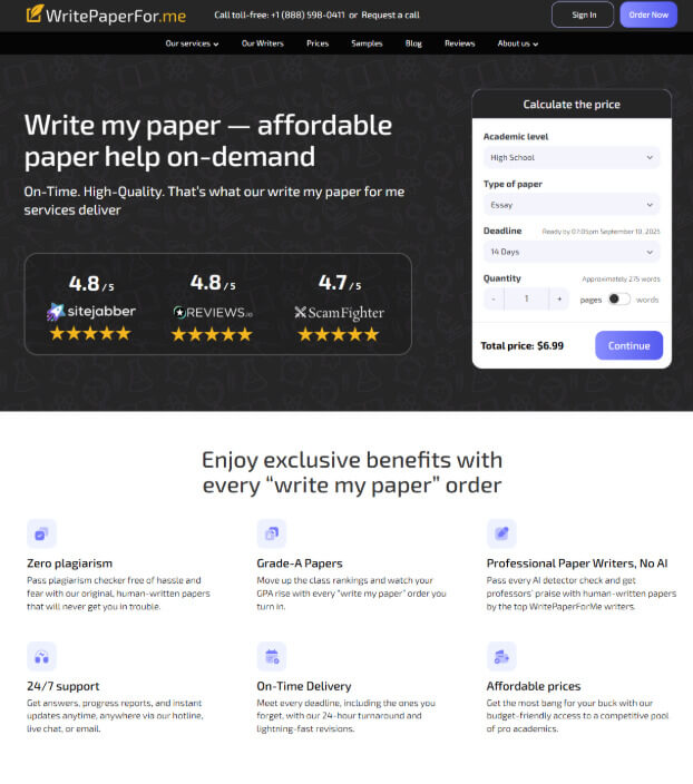 WritePaperFor.Me services