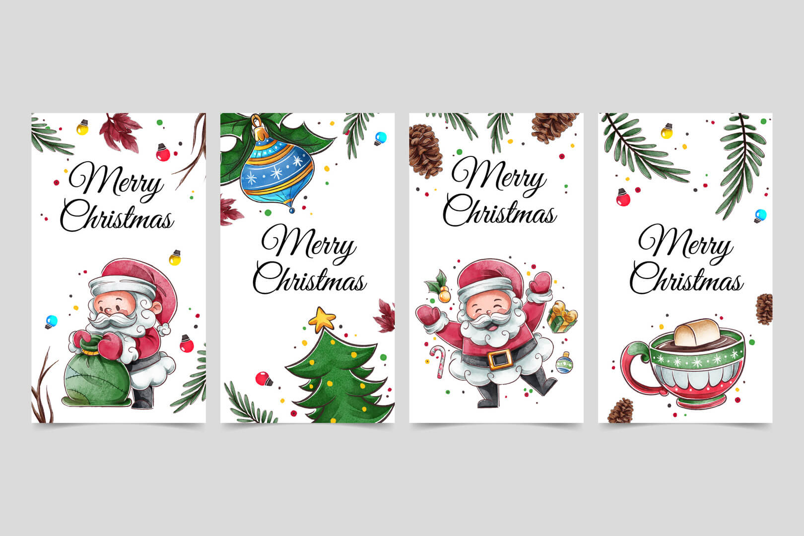 order multiples Christmas card