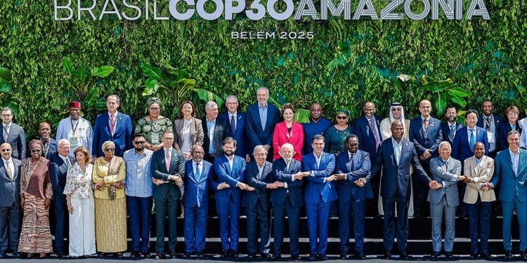 ESG news regarding U.S. absence from the COP30 climate summit, Europe’s role in the U.S. absence, new euro zone loan pricing, and countries suffering from global warming speak at COP30