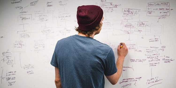 Business planning: engineer generating a plan