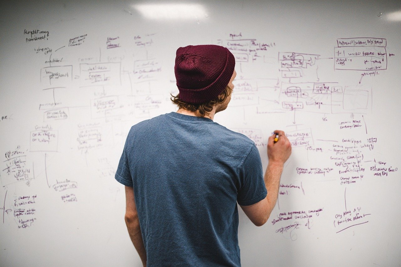 Business planning: engineer generating a plan