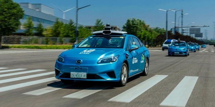 WeRide robotaxi. Provided by WeRide