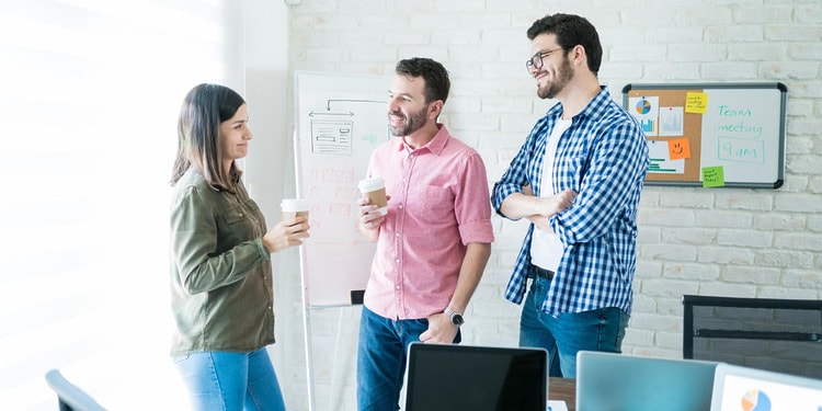 A startup that wants to turn their idea into a global brand