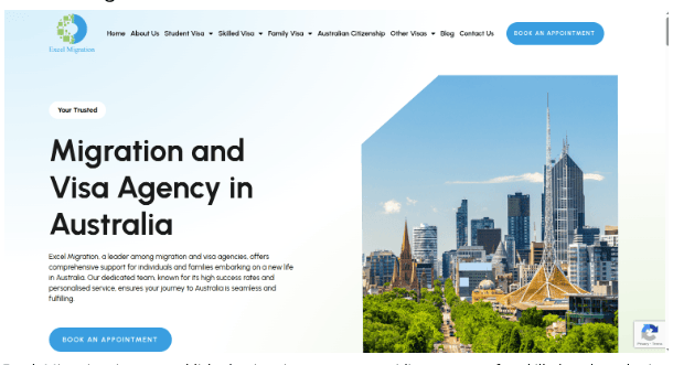 Excel Migration website