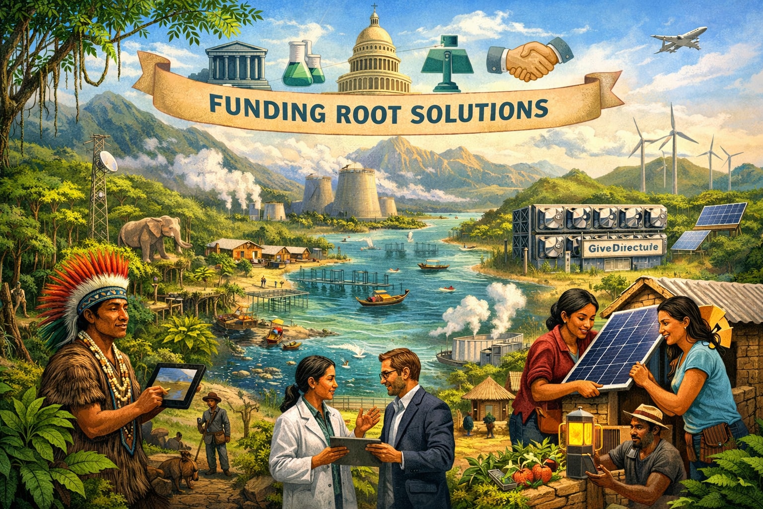 Climate Change Charities - Women power hub for growth - collaboration for protection of the environment.