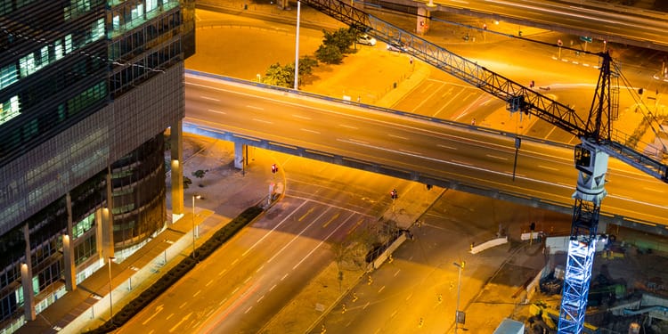 Construction Sites and a cross road