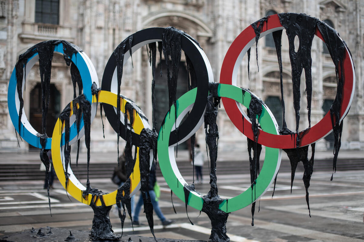 News about Olympic athletes requesting to end fossil fuel sponsorships.