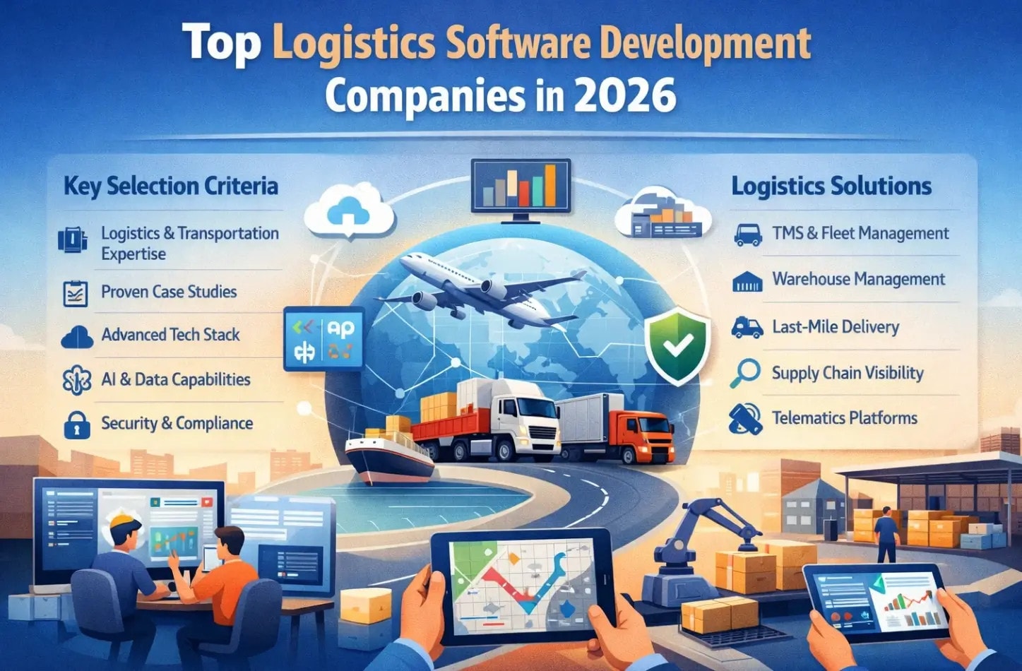 Top 2026 Logistics software development services